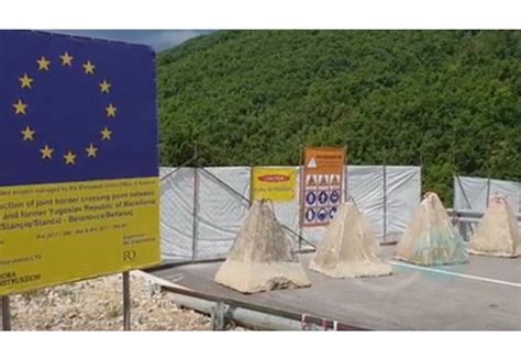 kosova makedonya sınır kapıları